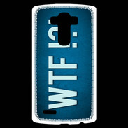 Coque Personnalisée Lg G4 WTF bleu ZG