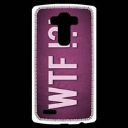 Coque Personnalisée Lg G4 WTF Rose ZG