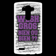 Coque Personnalisée Lg G4 Wesh Gros Violet