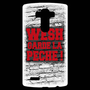 Coque Personnalisée Lg G4 Wesh garde la pèche Rouge