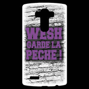 Coque Personnalisée Lg G4 Wesh garde la pèche Violet