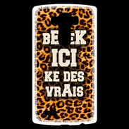 Coque Personnalisée Lg G4 Belek Ici Léopard