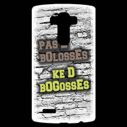 Coque Personnalisée Lg G4 Pas 2 bolosses sur fond en brique