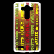 Coque Personnalisée Lg G4 Wesh Vert Jaune Sun