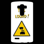 Coque Personnalisée Lg G4 T'es lourd PR