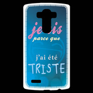 Coque Personnalisée Lg G4 Triste ZG