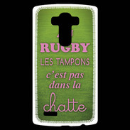 Coque Personnalisée Lg G4 Rugby Tampons ZG