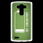 Coque Personnalisée Lg G4 Low Battery vert ZG