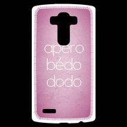 Coque Personnalisée Lg G4 Apéro bédo dodo Rose ZG