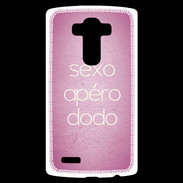 Coque Personnalisée Lg G4 Sexo Apéro Dodo rose ZG