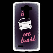 Coque Personnalisée Lg G4 In Combi We trust Rouge ZG