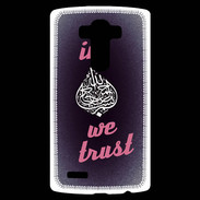 Coque Personnalisée Lg G4 In Islam We trust Rouge ZG