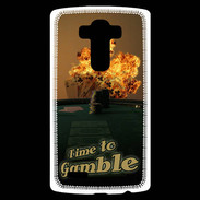 Coque Personnalisée Lg G4 Poker flamme