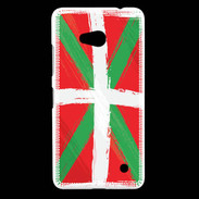 Coque Nokia Lumia 640 LTE Pays basque grunge