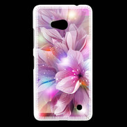 Coque Nokia Lumia 640 LTE Design Orchidée violette