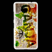 Coque Nokia Lumia 640 LTE Rasta Ganja