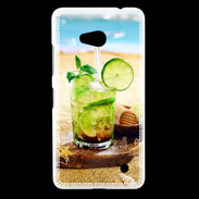 Coque Nokia Lumia 640 LTE Caipirinia à la plage