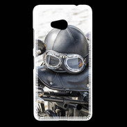Coque Nokia Lumia 640 LTE Casque de moto vintage