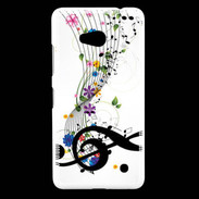 Coque Nokia Lumia 640 LTE Farandole de notes de musique 1