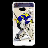 Coque Nokia Lumia 640 LTE Gardien de Hockey sur glace
