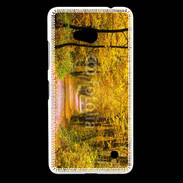 Coque Nokia Lumia 640 LTE Forêt automne