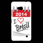 Coque Nokia Lumia 640 LTE I love Bresil 2014
