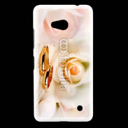 Coque Nokia Lumia 640 LTE Alliance sur fond de rose