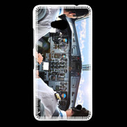Coque Nokia Lumia 640 LTE Cockpit avion de ligne
