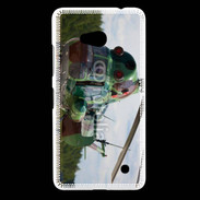 Coque Nokia Lumia 640 LTE Hélicoptère militaire