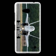 Coque Nokia Lumia 640 LTE Avion de chasse F18 de face