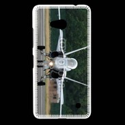 Coque Nokia Lumia 640 LTE Avion de chasse F18 de face