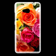 Coque Nokia Lumia 640 LTE Bouquet de roses multicouleurs