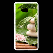 Coque Nokia Lumia 640 LTE Galet et feuilles mouillées
