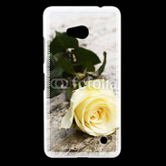 Coque Nokia Lumia 640 LTE Belle rose Jaune 50