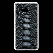Coque Nokia Lumia 640 LTE Effet crocodile noir