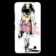Coque Nokia Lumia 640 LTE Top modèle en dessin