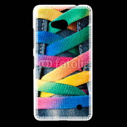 Coque Nokia Lumia 640 LTE Lacet de chaussure fashion