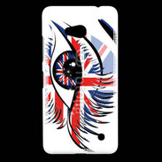 Coque Nokia Lumia 640 LTE Oeil Angleterre