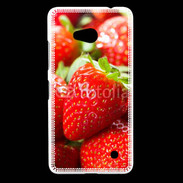 Coque Nokia Lumia 640 LTE Fraises en folie