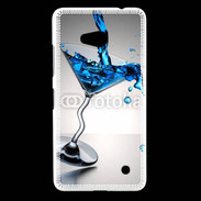 Coque Nokia Lumia 640 LTE Cocktail bleu lagon 5