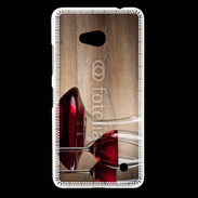 Coque Nokia Lumia 640 LTE Vin rouge 12