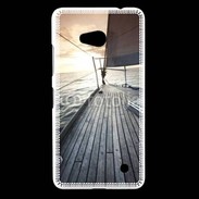 Coque Nokia Lumia 640 LTE Voilier au couché du soleil