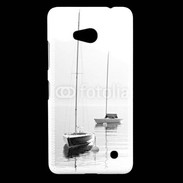 Coque Nokia Lumia 640 LTE Bateau sur un lac