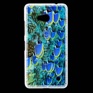 Coque Nokia Lumia 640 LTE Banc de poissons bleus