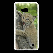 Coque Nokia Lumia 640 LTE Bébé Lynx