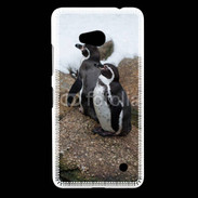 Coque Nokia Lumia 640 LTE 2 pingouins