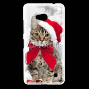 Coque Nokia Lumia 640 LTE chat de noël 500