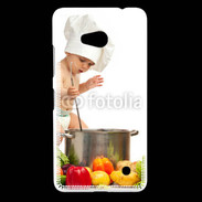 Coque Nokia Lumia 640 LTE Bébé chef cuisinier