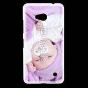 Coque Nokia Lumia 640 LTE Amour de bébé en violet
