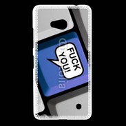 Coque Nokia Lumia 640 LTE Clavier humour fuck you